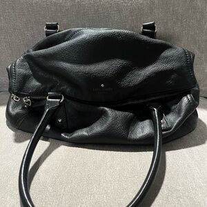 Kate Spade Black Pebbled Leather Shoulder Bag
